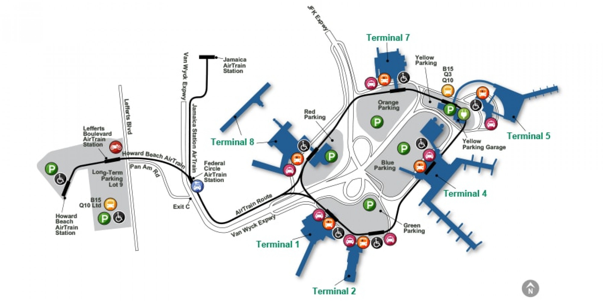 JFK_Airport_map