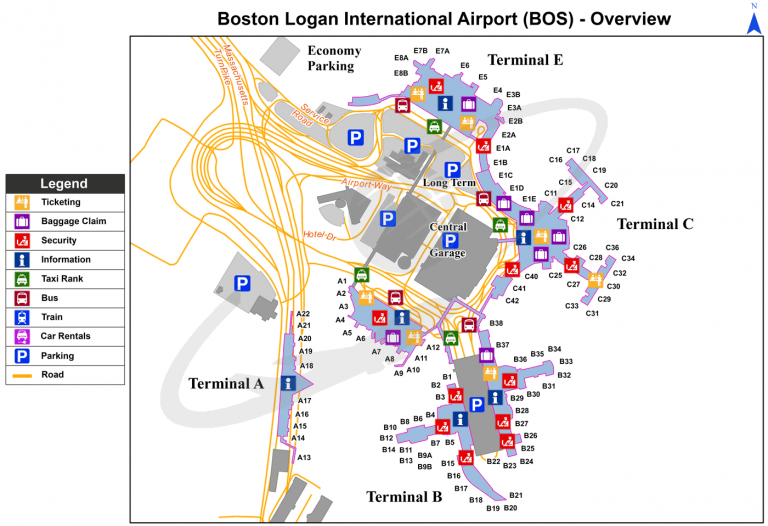 Boston Logan International Airport (BOS) | Massachusetts