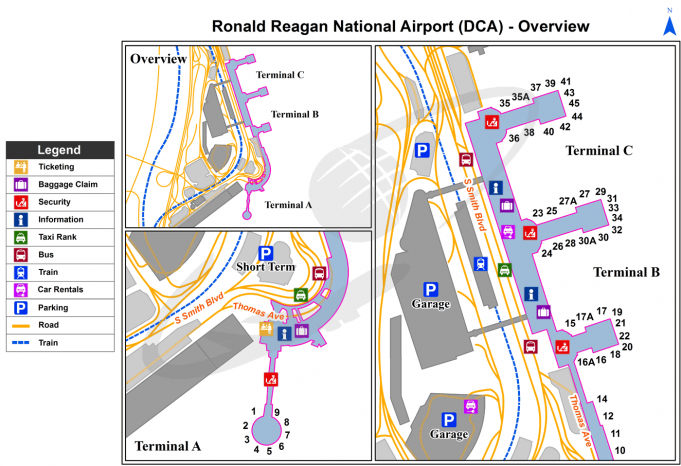 Ronald Reagan International Airport (DCA) | Virginia