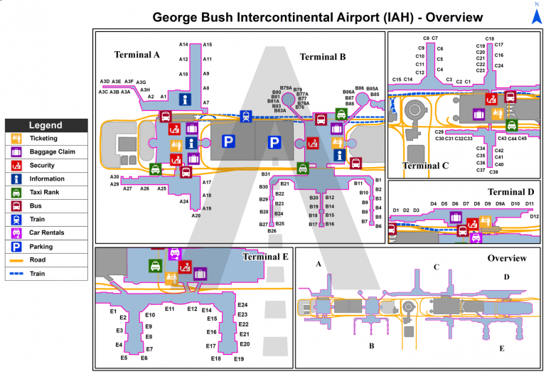 Houston George Bush (IAH) Intercontinental Airport | Texas