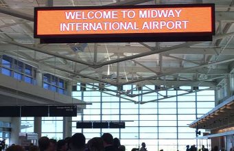 Chicago Midway (MDW) International Airport | Illinois - code, map