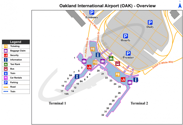 Oakland International Airport (OAK) California