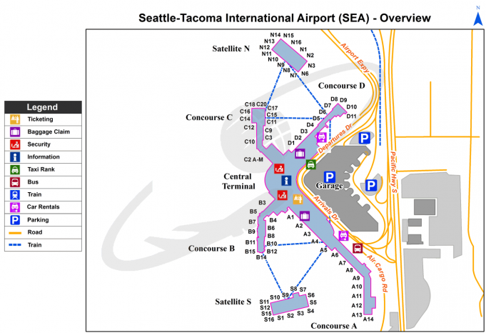 Seattle Tacoma Airport (Seatac) — Washington state | Full Guide