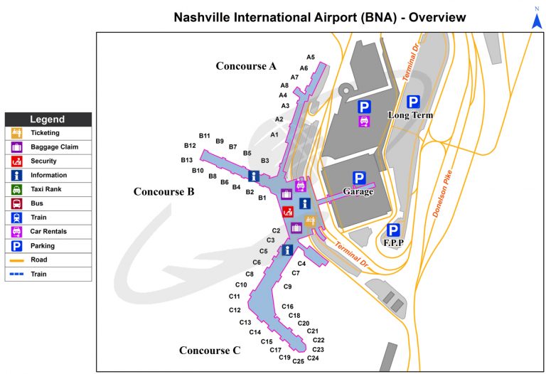 Nashville International Airport (BNA) | Tennessee