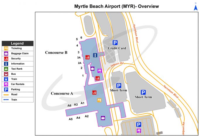 Myrtle Beach International Airport (MYR) | South Carolina