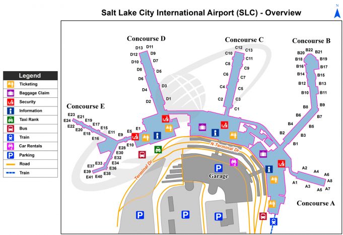Salt Lake City International Airport (SLC) | Utah