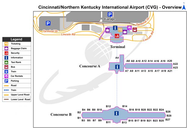 Cincinnati/Northern Kentucky International Airport (CVG) | Kentucky