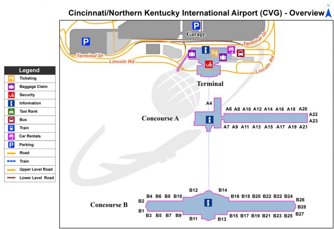 Cincinnati/Northern Kentucky International Airport (CVG) | Kentucky