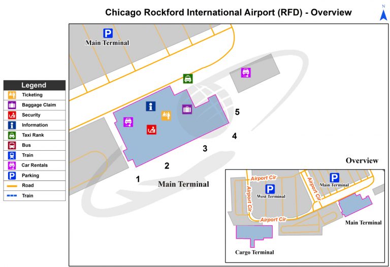 Chicago Rockford International Airport (RFD) | Illinois