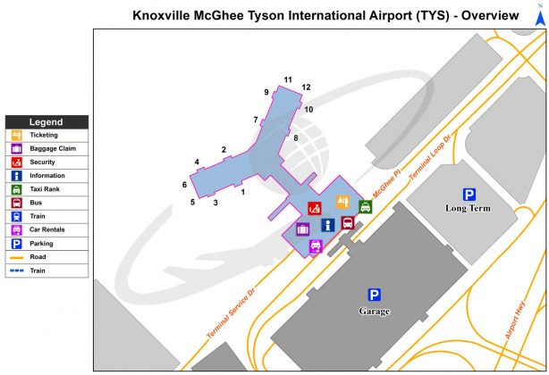 McGhee Tyson Airport (TYS) | Tennessee