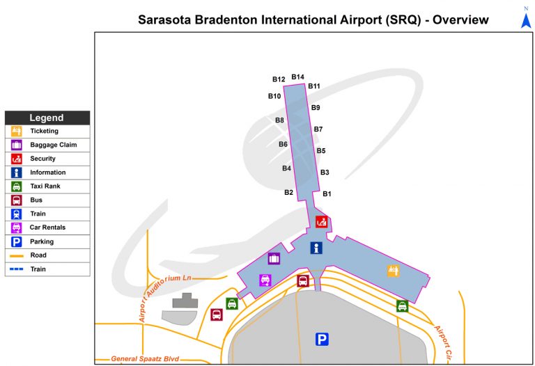 Sarasota–Bradenton International Airport (SRQ) | Florida