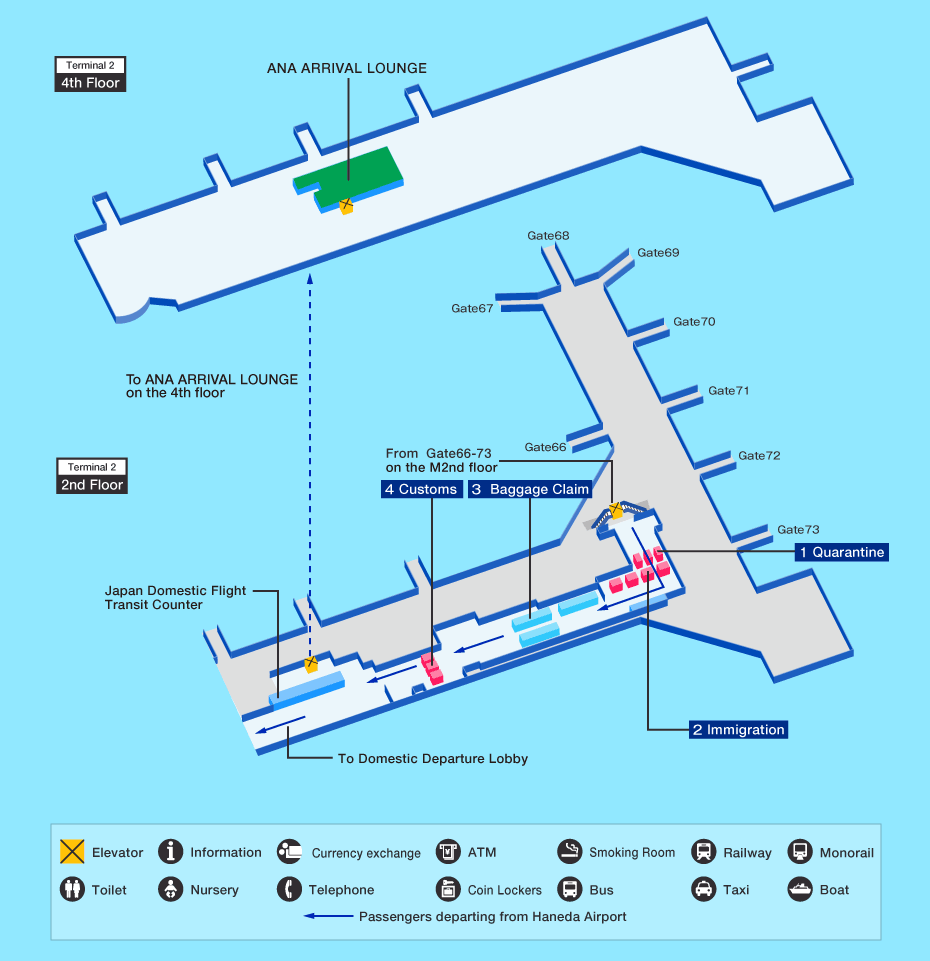 Haneda Airport Approach Maps