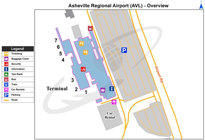 Asheville Regional Airport (avl) 