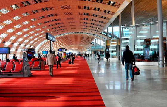 Charles de Gaulle Airport terminal