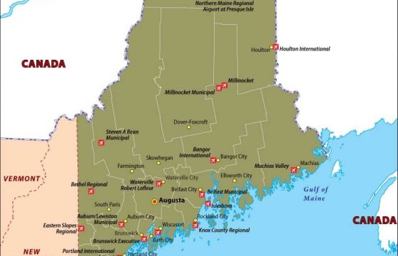 Airports In Maine 560x360 