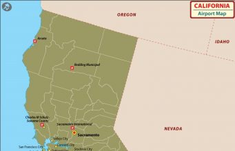 Airports In The US By States Airportix California Airports 341x220