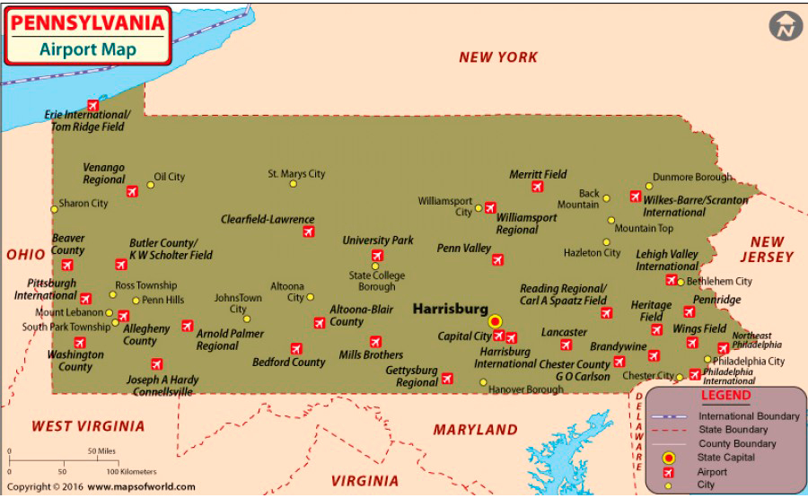 Pennsylvania Airports Full Review Useful Information For Travelers
