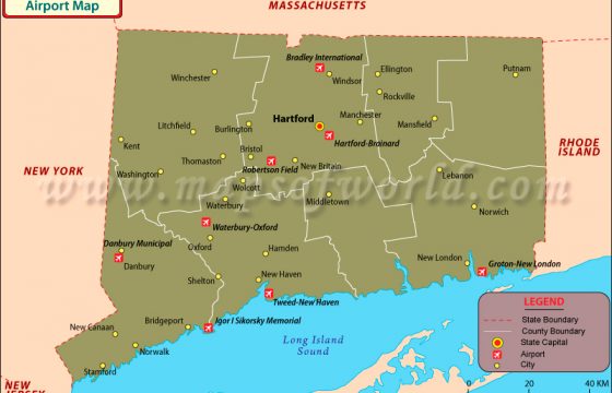 Airports in the US by States | Airportix