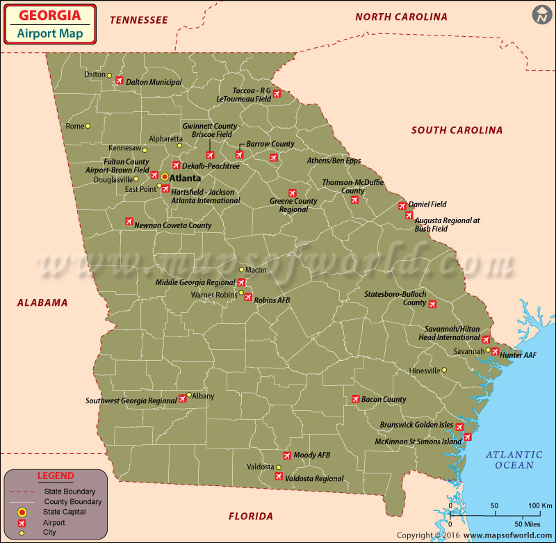 Navigating Georgia Airports: A Parking Map Guide For The Savvy Traveler