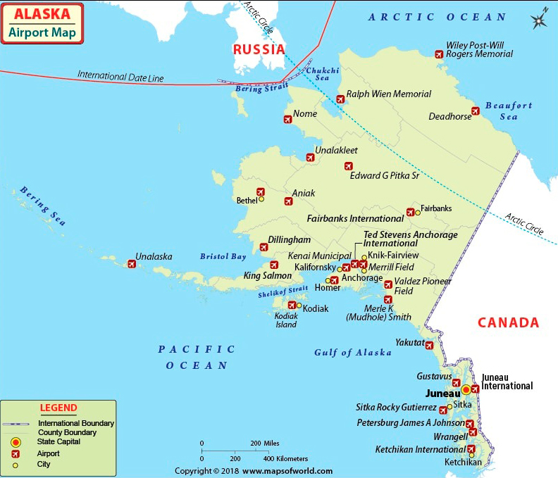 Alaska Airports Full Review Maps And Travel Information Airportix   Alaska Airports 