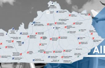 Airports In The US By States Airportix Kentucky Airports 341x220 