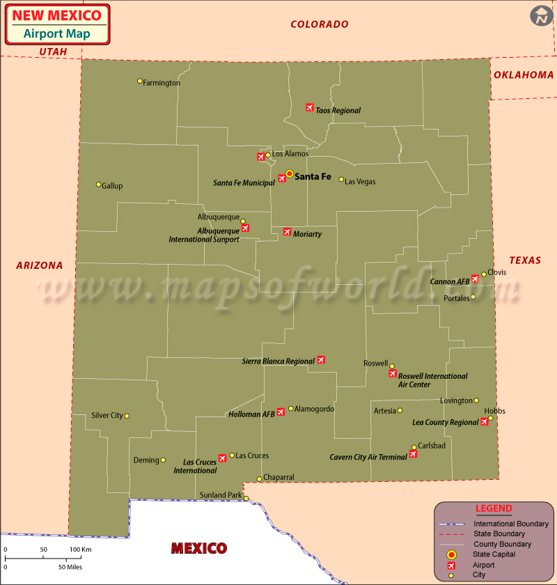 New Mexico Airports Complete Guide — Travel Information | Airportix