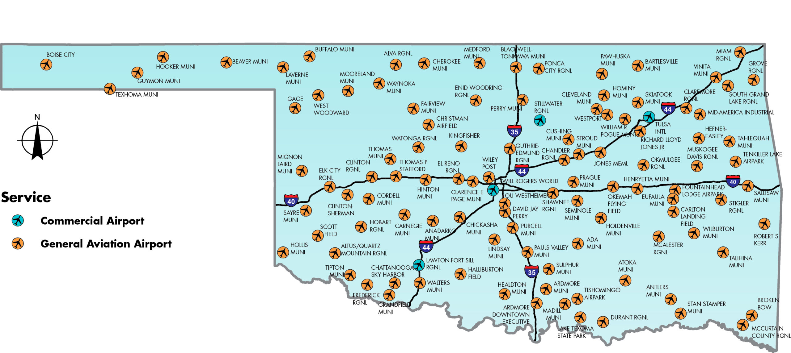 oklahoma airports map        
        <figure class=