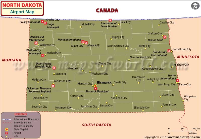 North Dakota Airports Complete Guide — Useful Travel Information