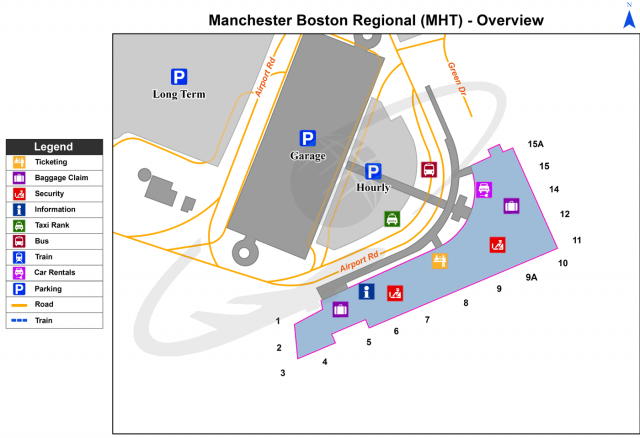 Manchester–boston Regional Airport (mht) 