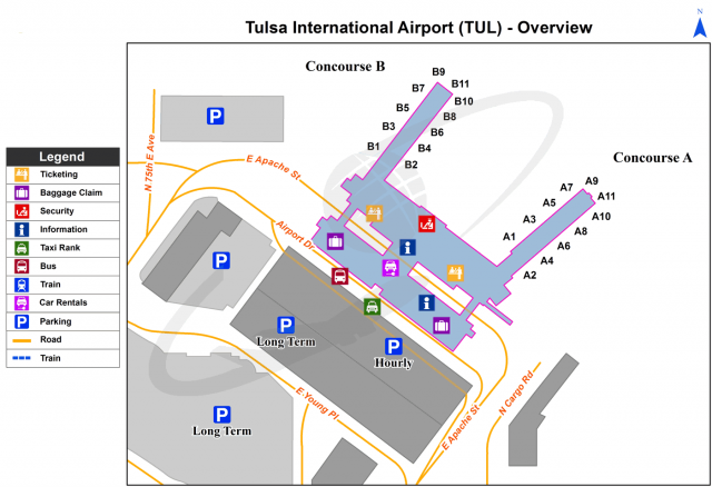 Tulsa International Airport (TUL) | Oklahoma