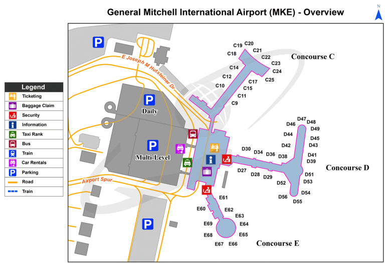 Milwaukee Mitchell International Airport (mke) 