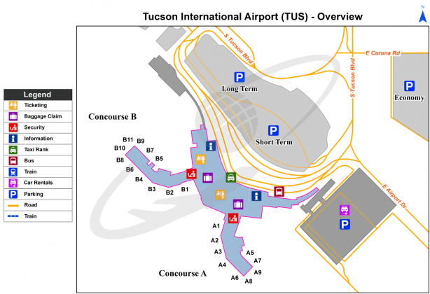 Tucson International Airport (TUS) | Arizona