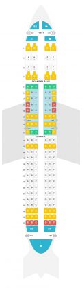 Boeing 737 800 United Seat Map | Airportix