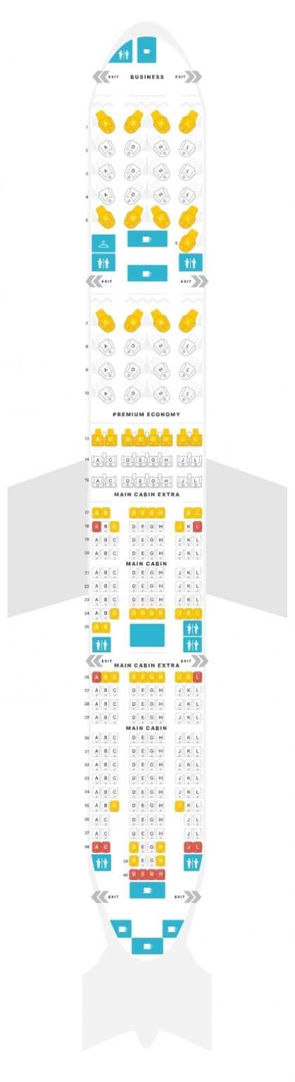 Boeing 777 American Airlines Seat Map | Airportix