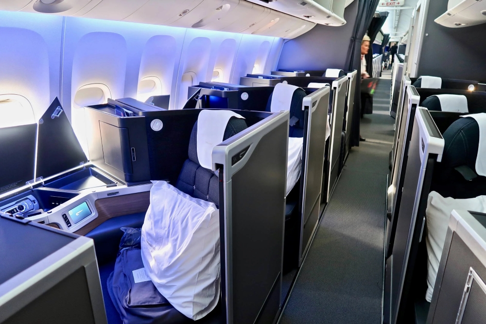 british airways boeing 777 seating plan business class
