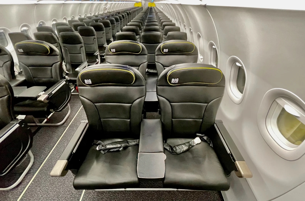 Layout Spirit Airlines Seating Chart