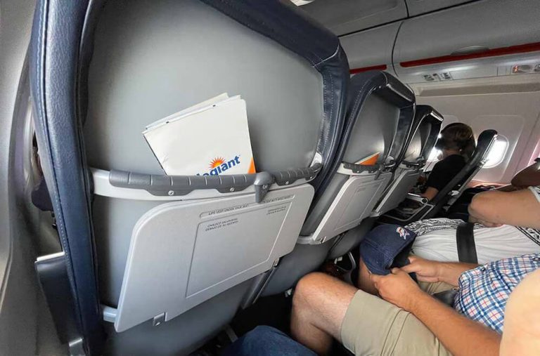 Allegiant seating chart guide airportix