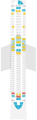 Delta 767 300 Seat Map — Guide to Picking the Best Seat - Airportix