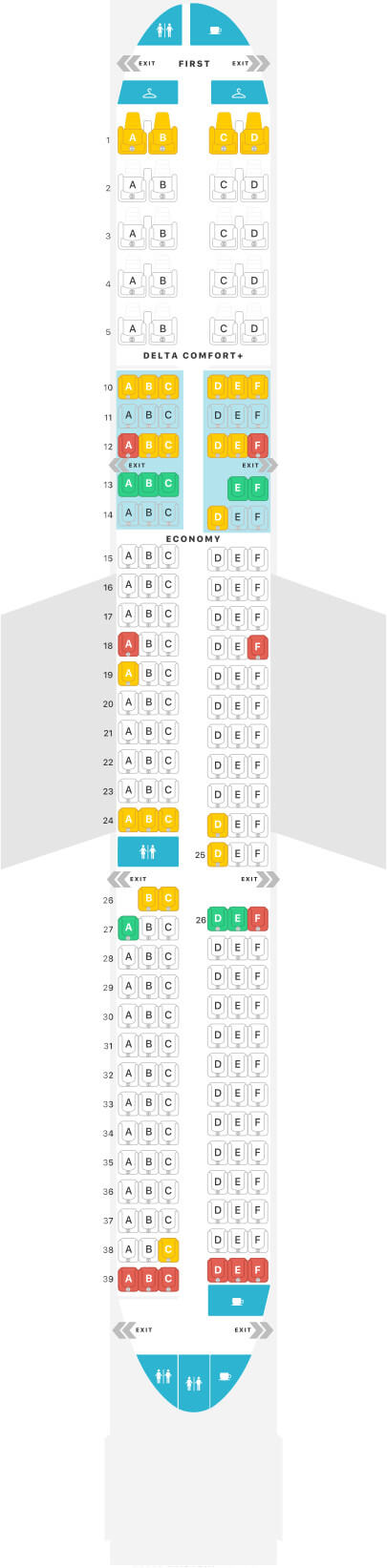 A321Neo Seating Chart