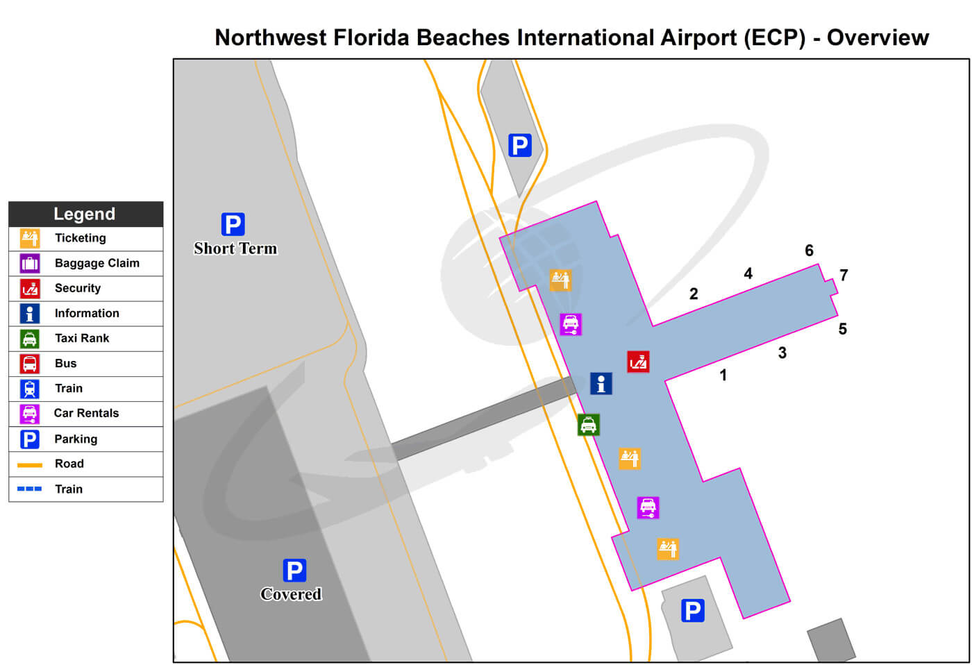 northwest florida beaches international airport (ecp)