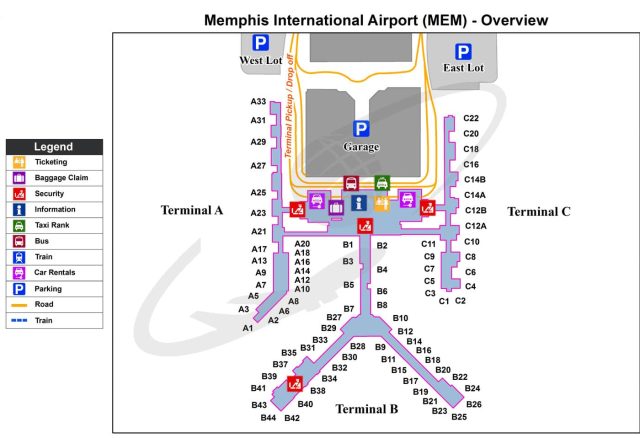 Memphis Airport (MEM) — full guide | Tennessee