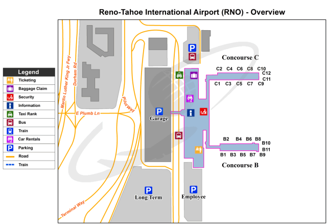 Reno Tahoe International Airport (RNO) | Nevada