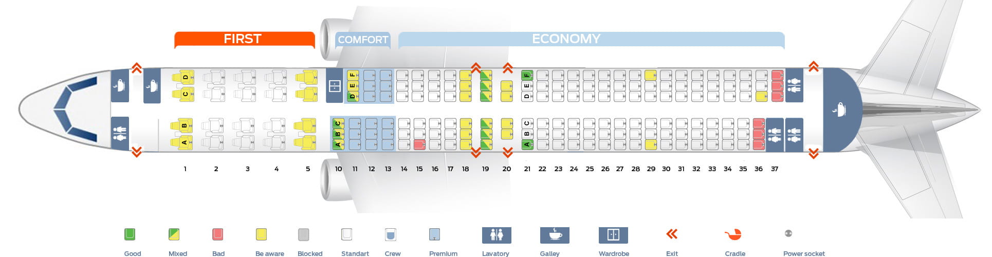 Boeing 737 900 Seating Plan | Cabinets Matttroy