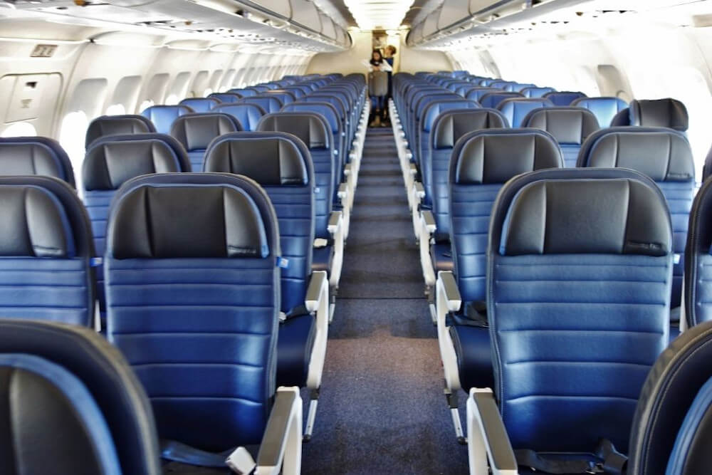 United Airbus A319 seating