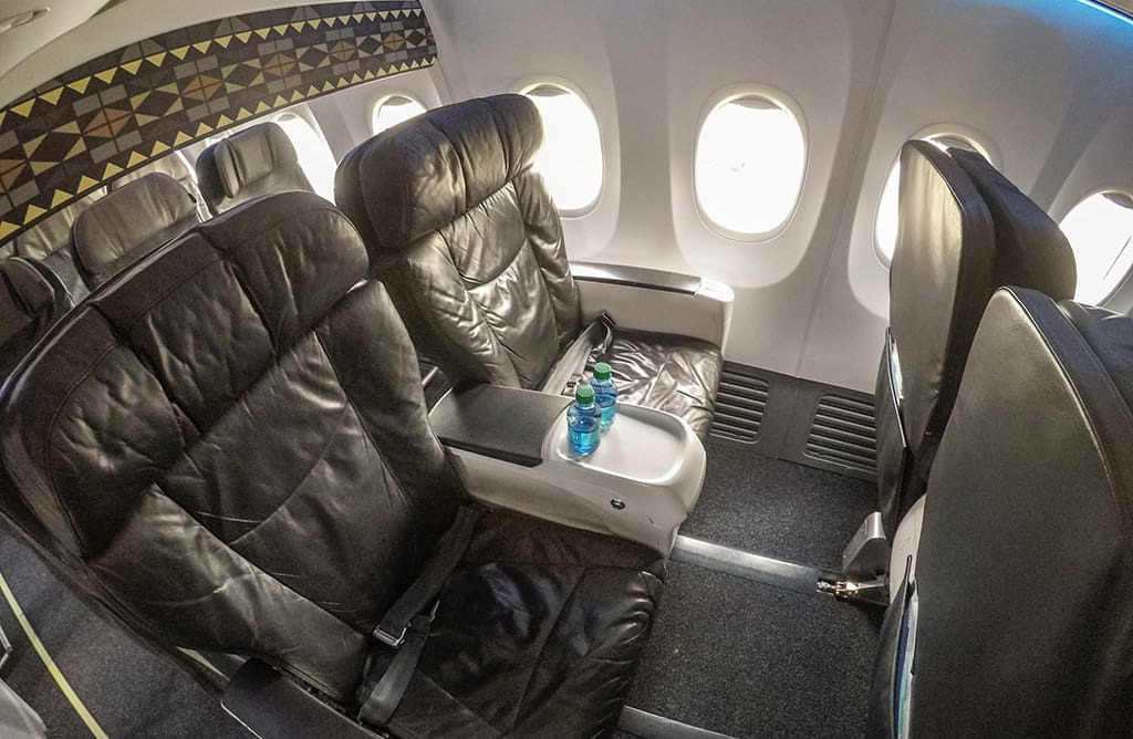 The Alaska 737-900 First Class