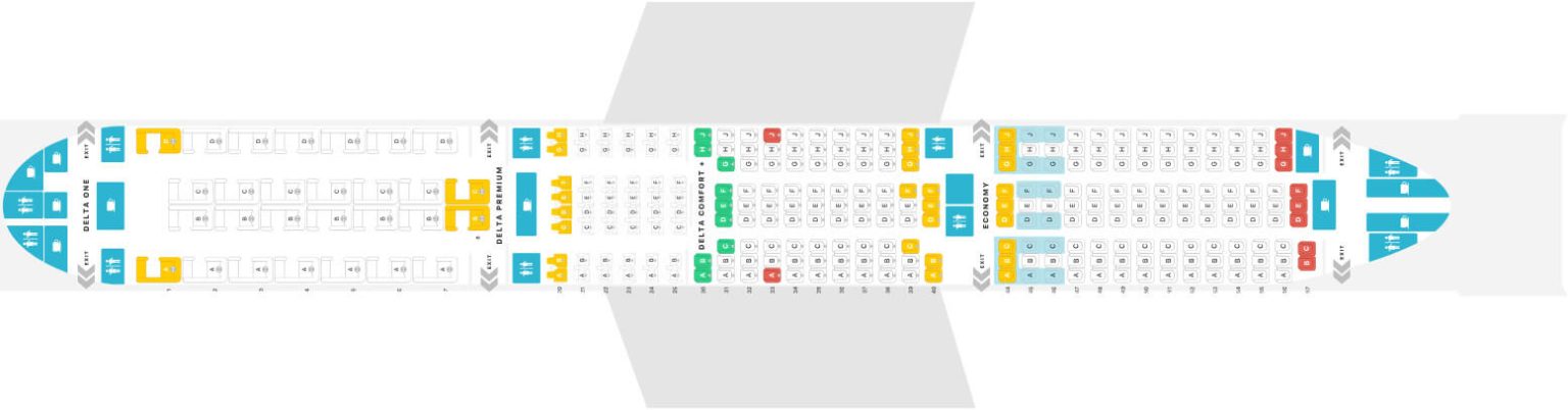 Delta 777 Seat Map - Airportix