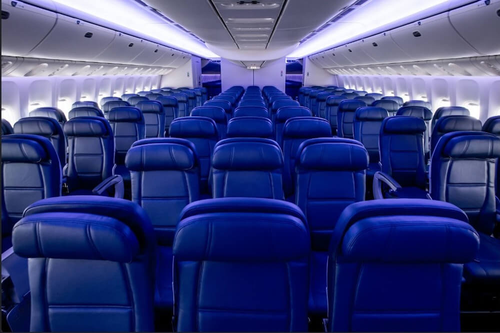Delta Boeing 777 Economy Class