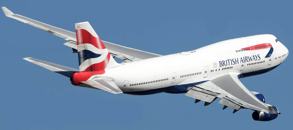 British Airways 747 Seating Map