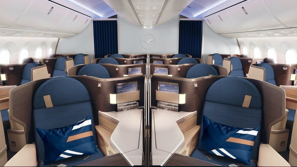 Lufthansa 787 Business Class