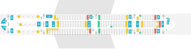 Qantas A380 Seat Map - Airportix